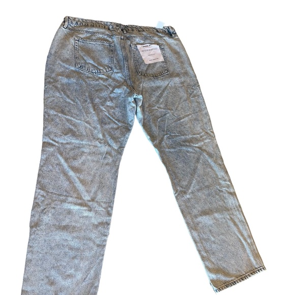 Good American Good Boy Light Wash Vintage Inspired Blue Curvy Jeans Size 18 - Picture 12 of 13